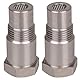 2 Stück Lambdasonde Adapter m18*1,5, Sauerstoffsensor-filteradapter, Lambda Eliminator, Sauerstoffsensor Lambda, Lambdasonde Adapter, Automobile o2 Sensor Extension Adapter