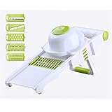 Adecuado para una variedad de aplicaciones vegetales, lo que hace que su vida sea más fácil. 1.5 La forma de cortar las verduras se puede cambiar a voluntad.Puede cortar una variedad de fragmentos / migas diferentes para experimentar alimentos difere...