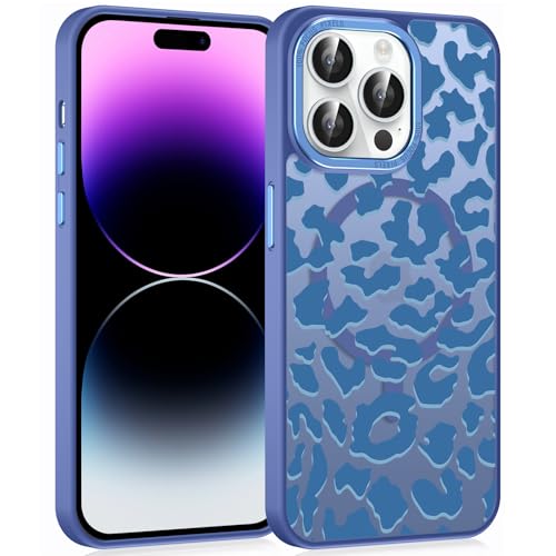 Coque de téléphone mignonne iPhone 15 Pro protégeant des chocs avec style magnétique MagSafe