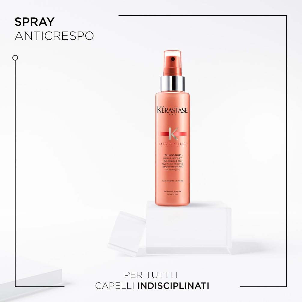 Kérastase, Discipline, Spray Anti-Crespo & Umidità Fluidissime, Per capelli indisciplinati, Smoothing, 150 ml