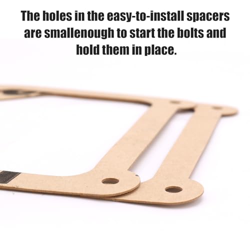 Image of 2pcs Valve Cover Gasket, Stamped Steel Cover Head Gasket Replacement Kit for Kohler 7000 Series Model Engines