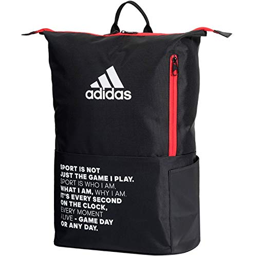 Adidas Padel Mochila MultiGame Rojo 2020  Adultos Unisex  Negro  Talla Única