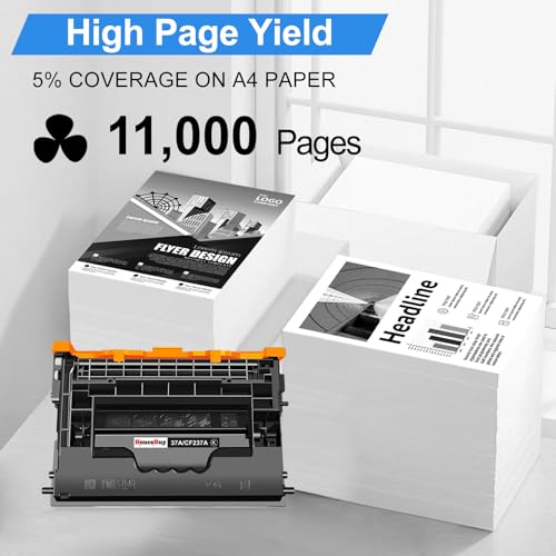 Image of 37A CF237A Toner Cartridge Compatible for HP 37A CF237A 37X