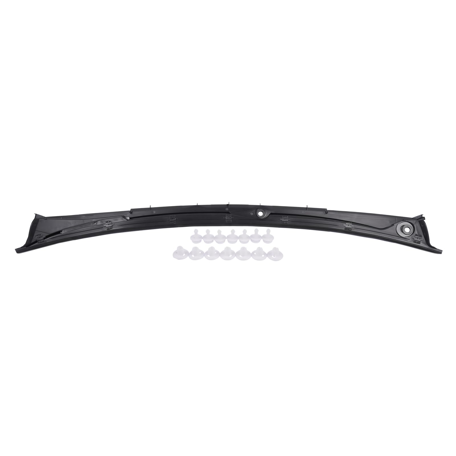 51718208483 - Copertura per motore tergicristallo compatibile con 3 E46 323i 328i 325i 330i 4 porte 1997-2006 angolo di ricambio per tergicristallo Cowl griglia Insert Panel Hopzty