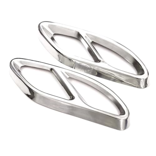 Couvercle de tuyau d'échappement en finition chrome pour Benz W213 W205 X253