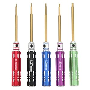 RC-schroevendraaierset, 0,9 Mm 1,27...