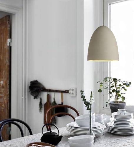 Lustre industriel gris réglable pour harmoniser l'éclairage de table - 2