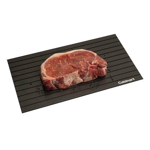 Image of Cuisinart BBQ Defrosting Tray,Conductive Aluminum Rapid Thaw Plate for Frozen Meat,Quick Defrosting Tool Preserves Natural Flavors,NonStick Easy Clean Kitchen Gadget&Grilling Accessories,(Pack of 12)