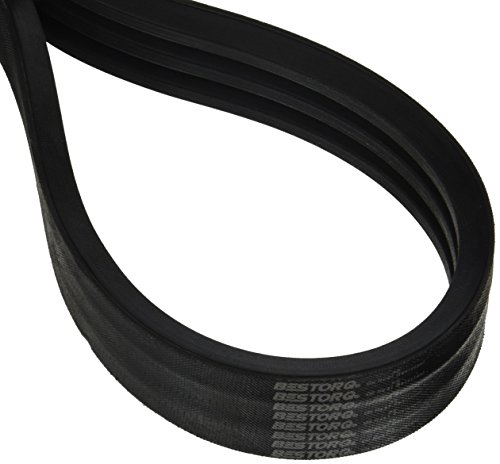 Image of BESTORQ 3 /B54 Rubber V-Belt, Banded Black, 57 inch Length x 2.16 inch Width x 0.55 inch Height