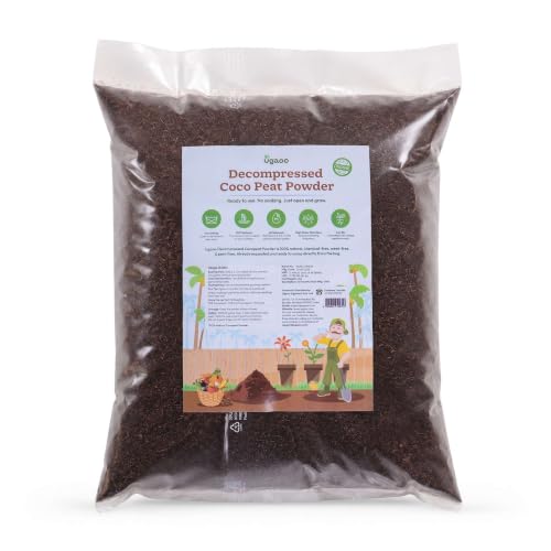 Image of Ugaoo Cocopeat Powder for Plants 2 Kg | Premium Low EC Coconut Coir Soil Conditioner | Ready to Use Growing Medium for Seed Germination, Potting Mix, Hydroponics, Indoor Plants, Kitchen