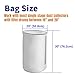 70 Gallon Dust Collector Bottom Bag - 30 Micron Heavy Duty Lower Filter Bag for Woodworking Tools, 20
