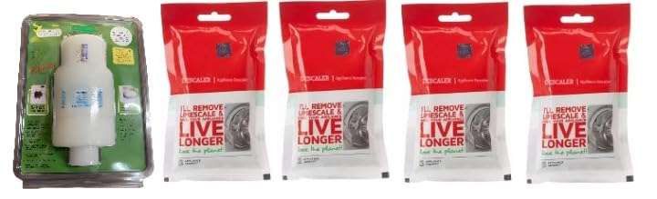 SPARESKART Washing Machine Aqua Filter | Water Softner + Descale Powder Compatiable for IFB Pack of 4 Top Load and Front Load Washing Machine (B0CNT6V6VT) Amazon Price History, Amazon Price Tracker