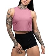 Women Yoga Workout Tank Tops Fitness Bodybuilding Cropped Vest Athletic Sleeveless Shirts