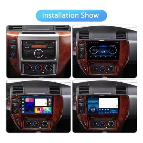 Pantalla Carplay coche inalámbrica con Mirror Link para Nissan Patrol 2011-2015, táctil con Bluetooth 2