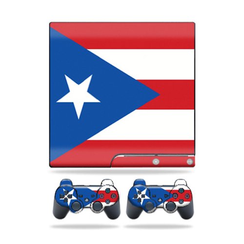 Mightyskins Skin Compatible With Sony Playstation 3 Ps3 Slim Skins + 2 Controller
