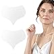 SexxLady 2 Stück Silikonpads, Silikon Brustpolster Dekolletee Anti Falten Pads, Wiederverwendbare T-Form Silikonpads Gegen Brustfalten, Glätten Sie Ihre Haut, für Frauen und Mädchen