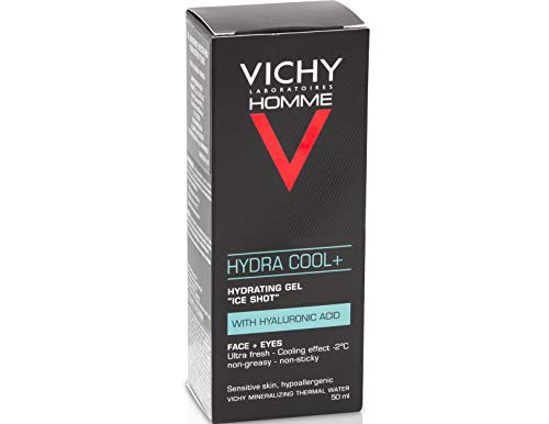 Vichy Homme Hydra Cool+ Hydrating Gel, 50 ml (Pack of 1) - Image 3