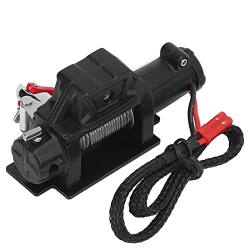 Winch eléctrico universal para auto RC 3kg 5-11V con control remoto miniatura 6