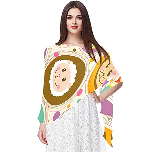 Écharpe de plage en mousseline rose pour femme, voile léger style vintage