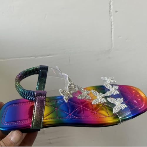 Women's flat sandals - Beach slippers, stylish and comfortable, suitable for daily wear.4