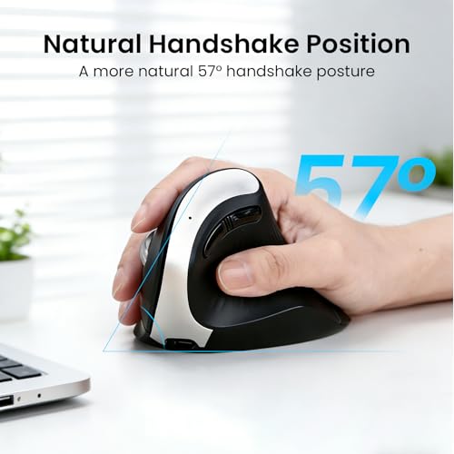 Save 25% on CITLLA Wireless Ergonomic Vertical Mouse with code C3756KYQ