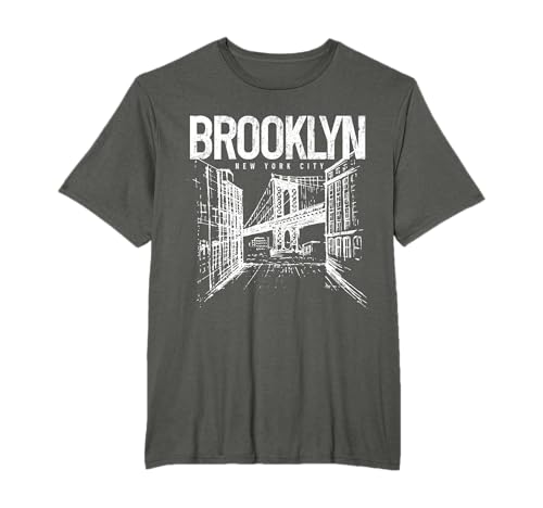 Brooklyn Pride New York NY NYC Pont de Brooklyn T-Shirt