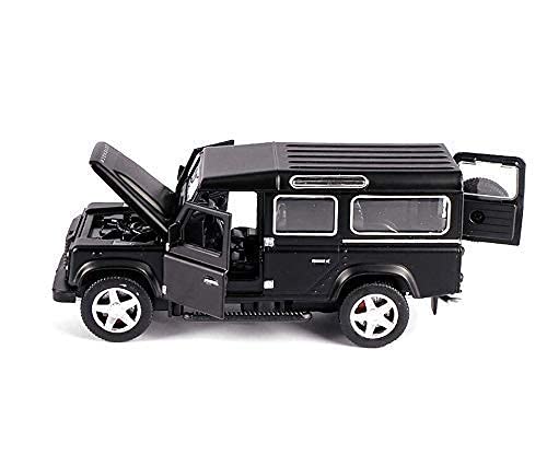 Image of Defender Dodge Charger Metal Pull Back Die Cast Car With Light and Sound for Kids, White