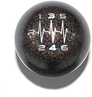 Billetworkz Weighted Heartbeat Shift Knob (500g) Compatible with 2012+ Ford Focus ST/RS and Fiesta ST 6 Speed