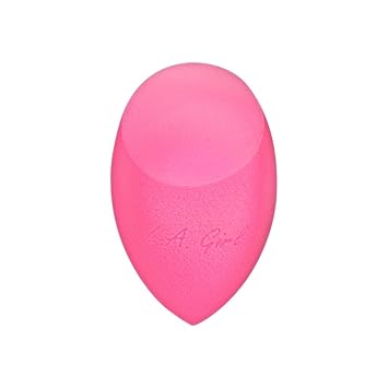 L.A.Girl Pro Egg-Shaped Makeup Sponge Applicator for Smooth, Streak-Free Application- Streak-Free Application, Pack of 1