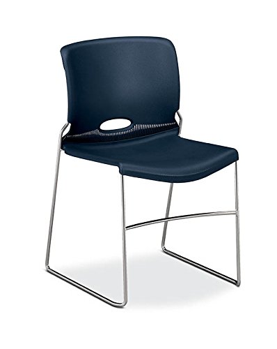 HONOlson Stacker Chair, Navy, Four/carton