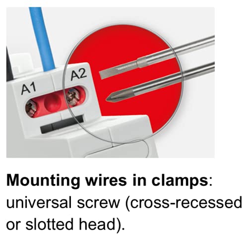 RPI-2P-A230-230 VAC 8A Installationsrelais 2 Wechsler, für Schaltschränke, Camping, Gebäudetechnik