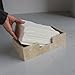 Natural Travertine Napkin Holder 9.8