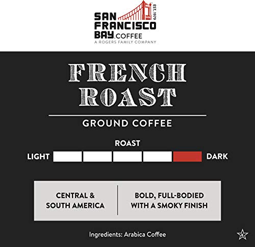 San Francisco Bay Ground Coffee - French Roast (28Oz Bag), Dark Roast thumb #2