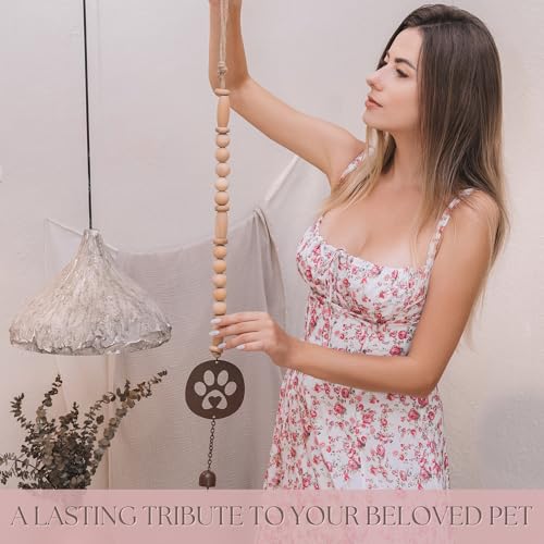 Pet-Memorial-Wind-Chime-Dog-Memorial-Gifts-for-Loss-of-Dog-Dog-Bereavement-Gifts--Pet-Remembrance-Gift-in-Memory-of-Dog-or-Cat-Paw-Print-Windchime-with-Rainbow-Bridge-Card