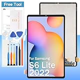Yondista for Samsung Galaxy Tab S6 Lite 2022 Screen Replacement SM-P613, SM-P619 10.4' LCD Display Digitize Assembly Repair Part with Tools