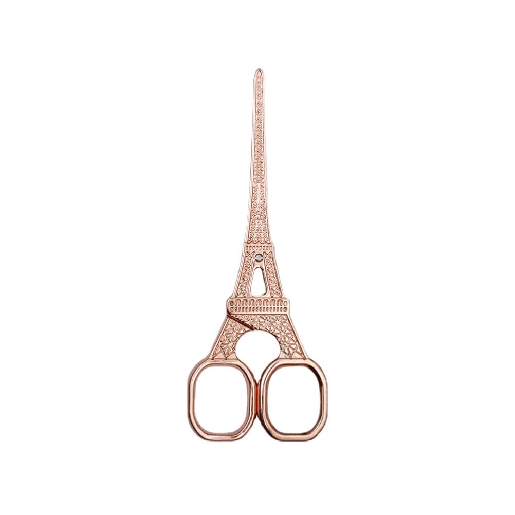 Anso E Stainless Steel Iffel Tower Mbroidery Scissors Diy Sewing Thread Cutter Tools (E)