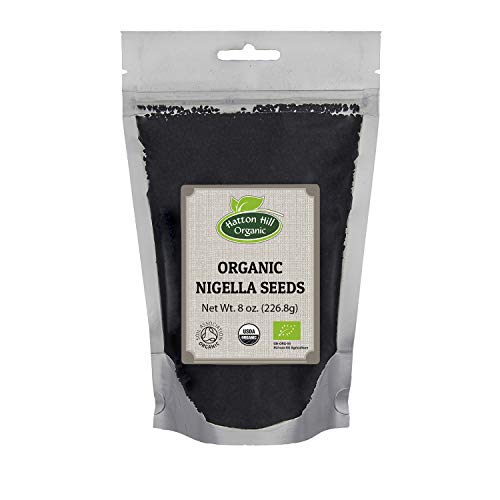 Organic Black Cumin Seeds (Nigella Sativa) 8oz. by Hatton Hill Organic