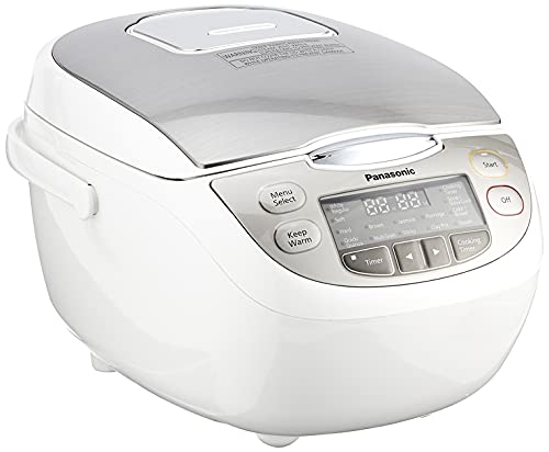 Panasonic SR-CX108SSH - Micro-computer Rice Cooker, 1.0L capacity, White color