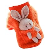✫【Difícil de rasgar】 La ropa de invierno para perros está bien hecha y bien cortada, la tela de la ropa no se desvanece fácilmente, no se daña fácilmente y se puede lavar repetidamente para que las mascotas la usen a largo plazo.