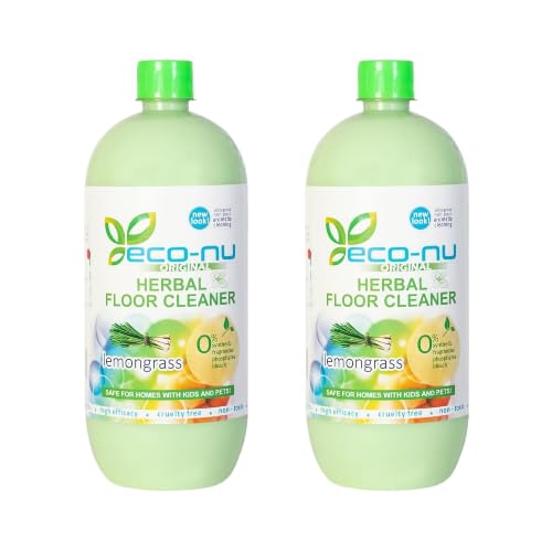 ECO-NU Lemongrass Based Herbal Floor Cleaner Set of 2 | 1 Liter Each (B0CL4ZB7Q1) Amazon Price History, Amazon Price Tracker