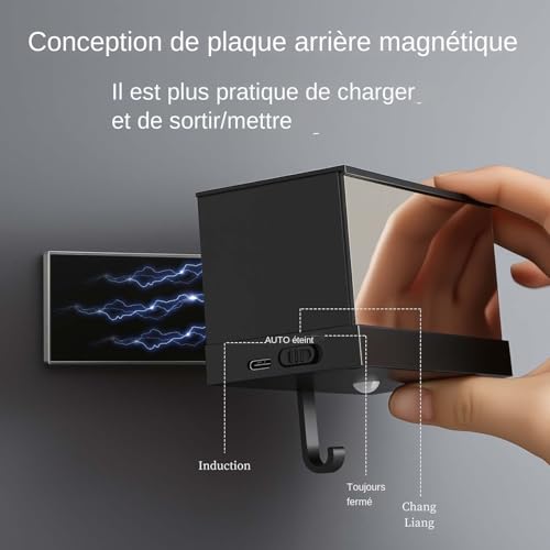 Boîte d'affichage à clés décorative et lumineuse pour entrée de maison - 6