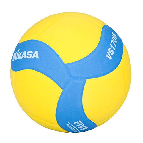 Mikasa Unisex - Adult Vs170W-Y-Bl Volleyball, Blue, 5 #TOP3