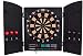 Arachnid Bullshooter Marauder 5.0 Electronic Soft Tip Dartboard Cabinet Set with Integrated Wood Doors Ideal for Any Game Room