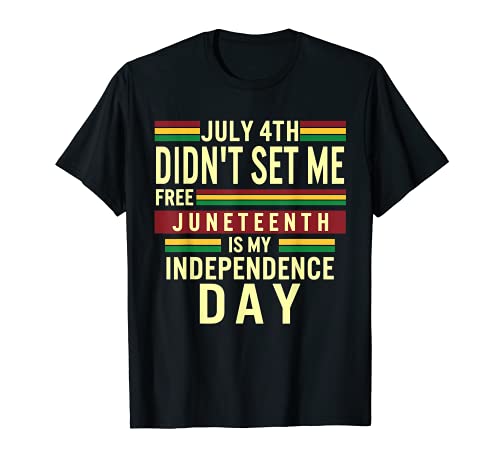 Ancestros Juneteenth Pride Bandera Afroamericana Negra Camiseta