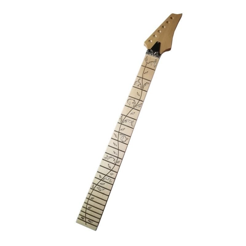 24 Tasti Intarsio Chitarra Elettrica Manico In Acero Parti Accessori For Strumenti Musicali Guitarra(Green)