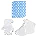 Produktbild Lurrose 600 Stücke PE Handschuhe Folienhandschuhe Dieselhandschuhe Einweghandschuhe Pediküre Paraffinwachs Paraffinbad Handschuhe Füßlinge für Hand und Fuß Thermotherapie