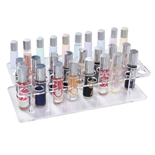 36-Slot Rollerball Perfume Organizer