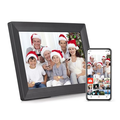 Marco De Fotos Digital WiFi 10,1 ', Álbum Inteligente, Pantalla Táctil IPS 1280x800, Memoria Integrada 16GB, Comparte Y Vídeos A Través La Aplicación Easy Share Moments