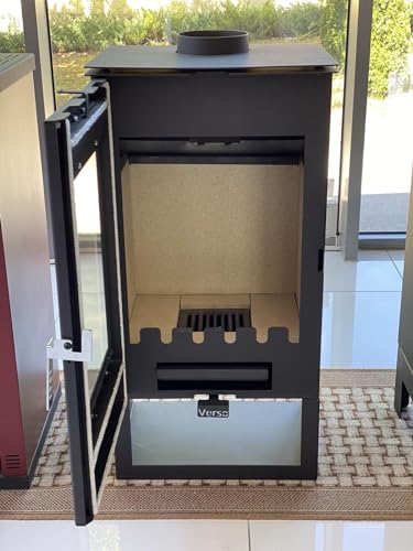 EEK A+ Verso Ina Holzofen - 7.5 KW Nennleistung, Robust und Leistungsstark, für Gemütliche Wärme Zuhause – Bild 5