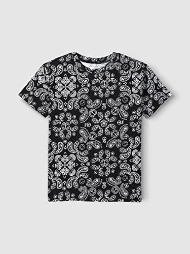 Image of happy nation Girls Relaxed Cotton Short Sleeve T Shirt